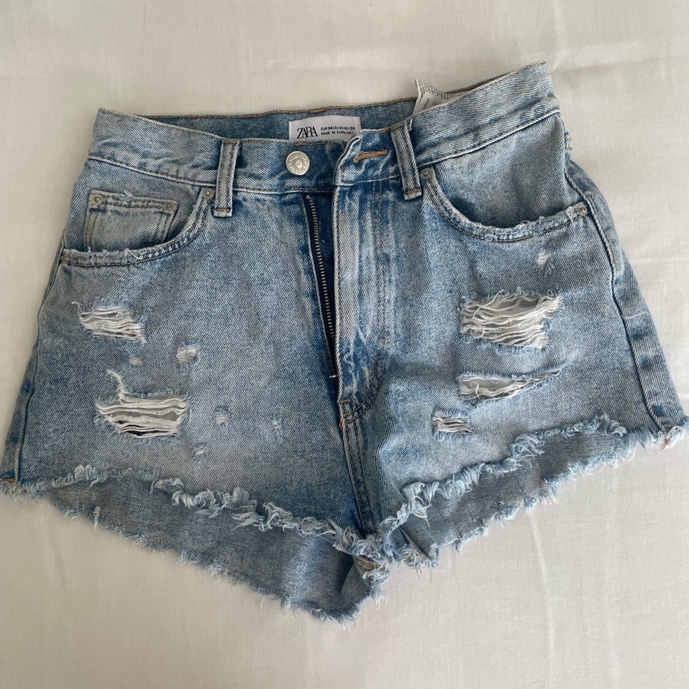 ZARA DENIM SHORTS